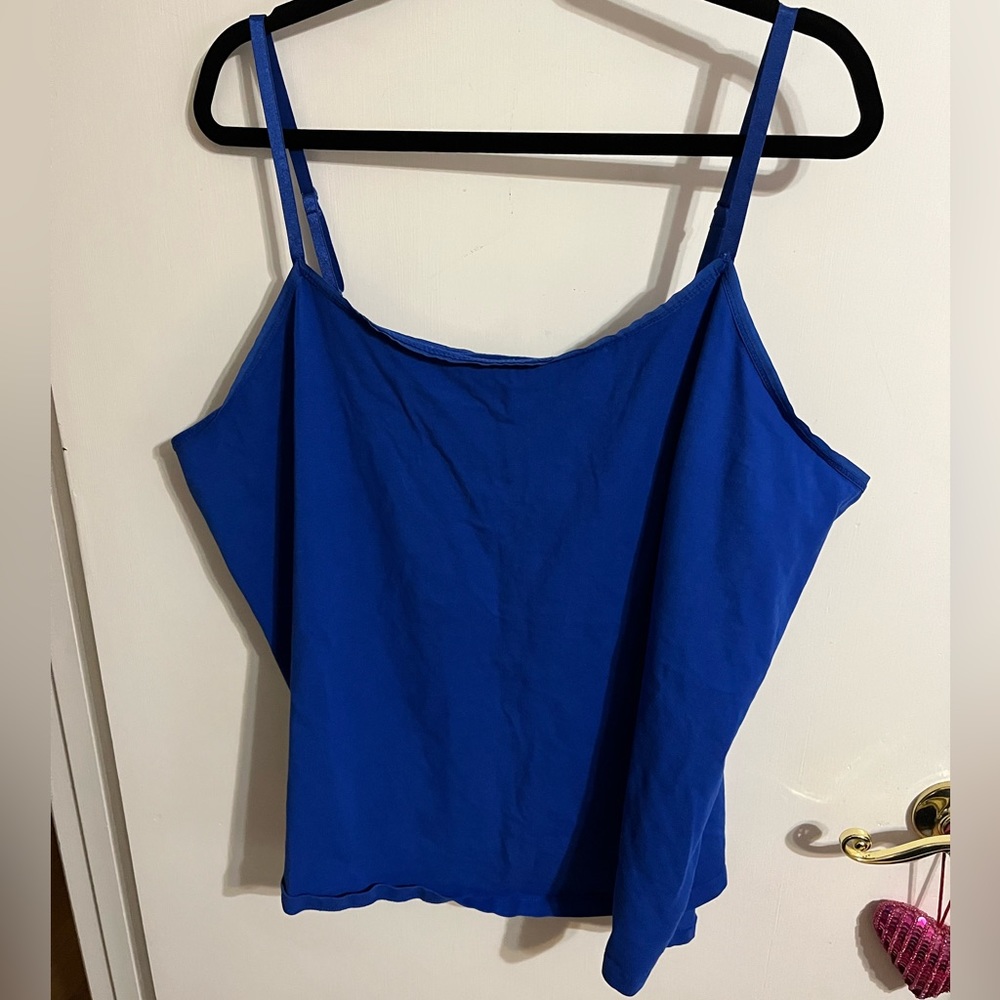 26/28 Lane Bryant royal/cobalt blue camisole tank top
